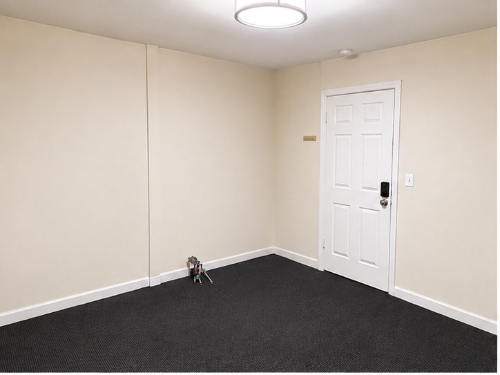 Suite 102 looking toward the door